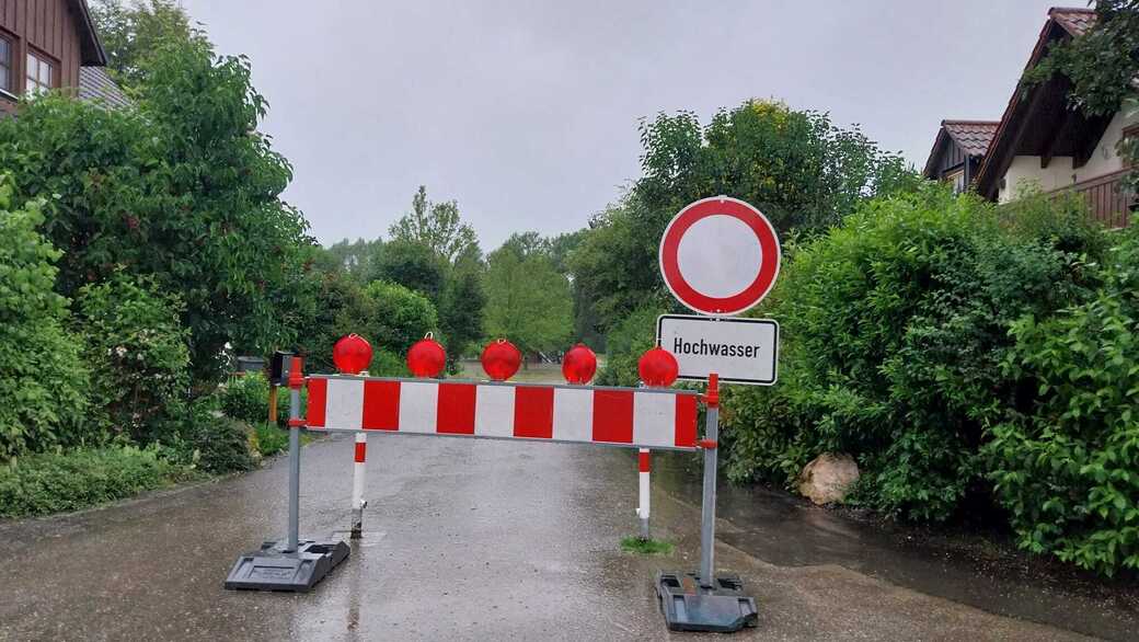 Dammbruch in Ebenhausen Werk und Gefahr von Dammbruch in Manching!