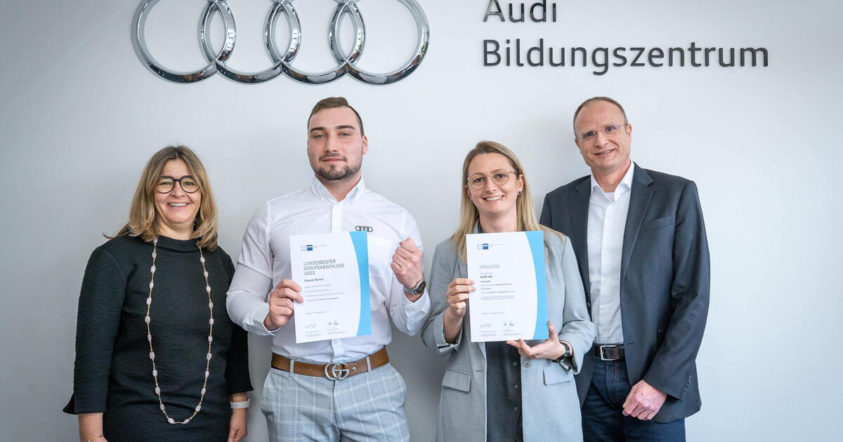  Einer der besten Azubis kommt aus Ingolstadt Illustration 