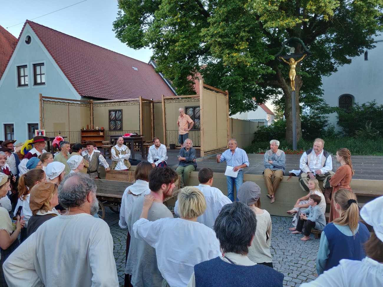 Festspielverein, Rennertshofen, Bircks, Hunner, Bluthochzeit, Susanna, Hildegard, Alfred, © Diana Strassburg